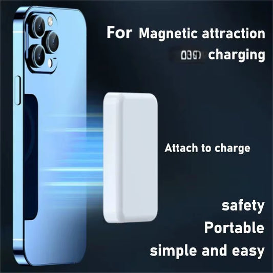 5000Mah Magnetic Power Bank Portable Wireless Charger for Iphone 15 15Pro Max 15Plus Samsung Power Banks Magsafe
